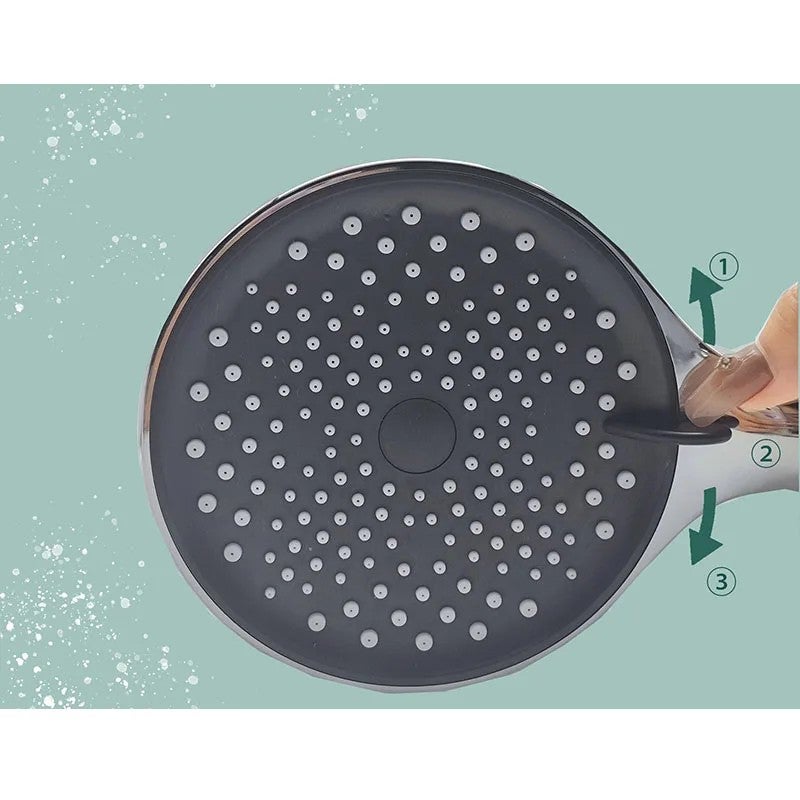 Bluejw Hot Sale Handheld Shower Head - High Pressure Stainless Steel Sprayer for Hair Salon & Home Use - Image 4